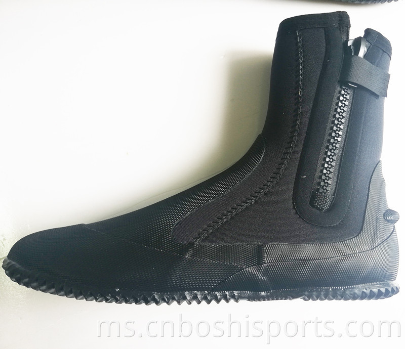 Scuba Diving 5mm Neoprene Boots Jpg